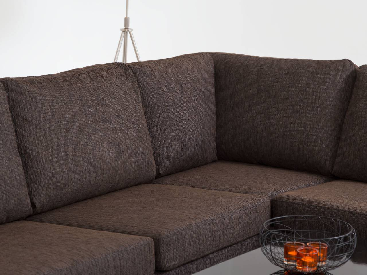 CONNECT XXL U-Sofa Brun