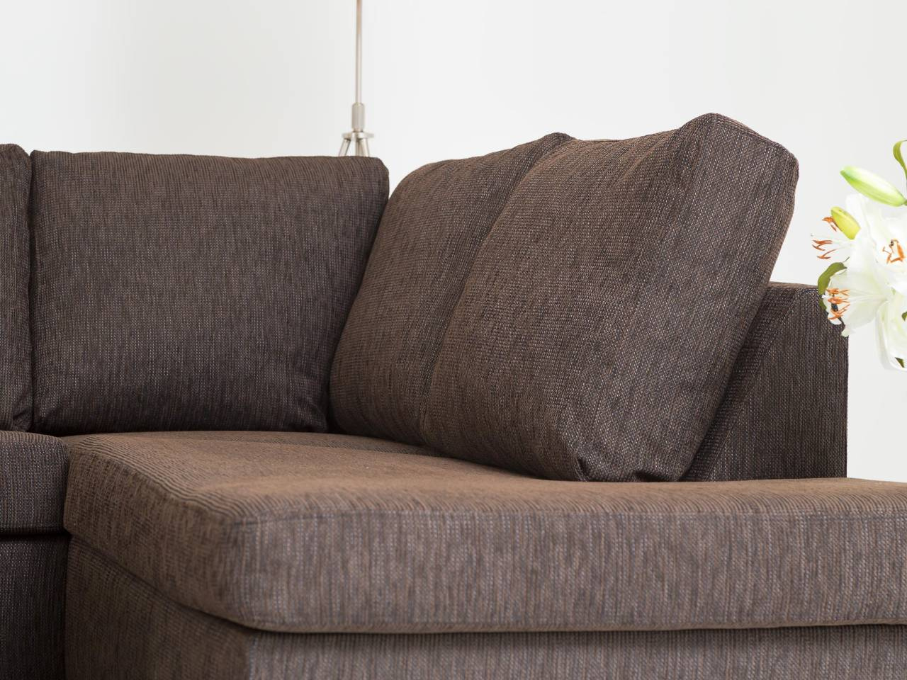 CONNECT XXL U-Sofa Brun