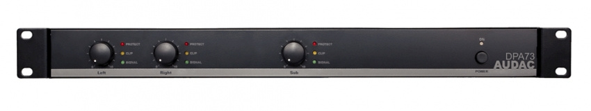 3-Kanalparks slutsteg, 2x75W + 150W